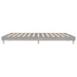 vidaXL Bettgestell Grau Sonoma 150x200 cm Holzwerkstoff vidaXL Bettgestell Grau Sonoma 150x200 cm Holzwerkstoff