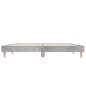 vidaXL Bettgestell Betongrau 140x190 cm Holzwerkstoff vidaXL Bettgestell Betongrau 140x190 cm Holzwerkstoff