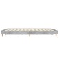 vidaXL Bettgestell Betongrau 140x190 cm Holzwerkstoff vidaXL Bettgestell Betongrau 140x190 cm Holzwerkstoff