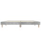 vidaXL Bettgestell Betongrau 135x190 cm Holzwerkstoff vidaXL Bettgestell Betongrau 135x190 cm Holzwerkstoff