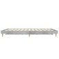 vidaXL Bettgestell Betongrau 135x190 cm Holzwerkstoff vidaXL Bettgestell Betongrau 135x190 cm Holzwerkstoff