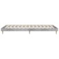 vidaXL Bettgestell Betongrau 90x190 cm Holzwerkstoff vidaXL Bettgestell Betongrau 90x190 cm Holzwerkstoff