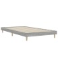 vidaXL Bettgestell Grau Sonoma 90x190 cm Holzwerkstoff vidaXL Bettgestell Grau Sonoma 90x190 cm Holzwerkstoff