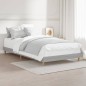 vidaXL Bettgestell Grau Sonoma 90x190 cm Holzwerkstoff vidaXL Bettgestell Grau Sonoma 90x190 cm Holzwerkstoff