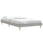 vidaXL Bettgestell Grau Sonoma 90x190 cm Holzwerkstoff vidaXL Bettgestell Grau Sonoma 90x190 cm Holzwerkstoff
