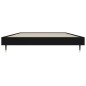 vidaXL Bettgestell Schwarz 100x200 cm Holzwerkstoff vidaXL Bettgestell Schwarz 100x200 cm Holzwerkstoff