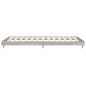 vidaXL Bettgestell Grau Sonoma 100x200 cm Holzwerkstoff vidaXL Bettgestell Grau Sonoma 100x200 cm Holzwerkstoff