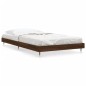 vidaXL Bettgestell Braun Eichen-Optik 100x200 cm Holzwerkstoff vidaXL Bettgestell Braun Eichen-Optik 100x200 cm Holzwerkstoff