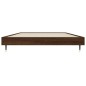 vidaXL Bettgestell Braun Eichen-Optik 100x200 cm Holzwerkstoff vidaXL Bettgestell Braun Eichen-Optik 100x200 cm Holzwerkstoff