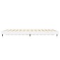 vidaXL Bettgestell Hochglanz-Weiß 135x190 cm Holzwerkstoff vidaXL Bettgestell Hochglanz-Weiß 135x190 cm Holzwerkstoff