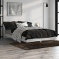 vidaXL Bettgestell Grau Sonoma 120x190 cm Holzwerkstoff vidaXL Bettgestell Grau Sonoma 120x190 cm Holzwerkstoff
