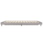 vidaXL Bettgestell Grau Sonoma 120x190 cm Holzwerkstoff vidaXL Bettgestell Grau Sonoma 120x190 cm Holzwerkstoff