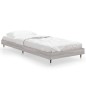 vidaXL Bettgestell Grau Sonoma 75x190 cm Holzwerkstoff vidaXL Bettgestell Grau Sonoma 75x190 cm Holzwerkstoff