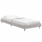vidaXL Bettgestell Grau Sonoma 75x190 cm Holzwerkstoff vidaXL Bettgestell Grau Sonoma 75x190 cm Holzwerkstoff
