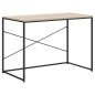vidaXL Computertisch Schwarz und Eiche-Optik 110x60x70cm Holzwerkstoff vidaXL Computertisch Schwarz und Eiche-Optik 110x60x70cm Holzwerkstoff