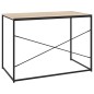 vidaXL Computertisch Schwarz und Eiche-Optik 110x60x70cm Holzwerkstoff vidaXL Computertisch Schwarz und Eiche-Optik 110x60x70cm Holzwerkstoff