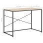 vidaXL Computertisch Schwarz und Eiche-Optik 110x60x70cm Holzwerkstoff vidaXL Computertisch Schwarz und Eiche-Optik 110x60x70cm Holzwerkstoff