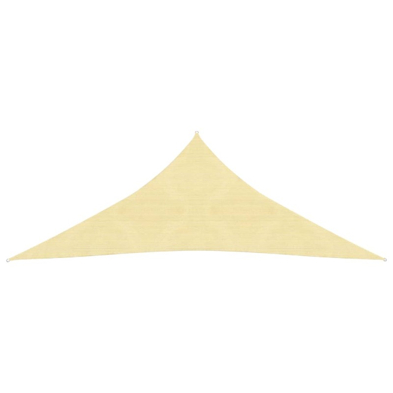 vidaXL Sonnensegel HDPE Dreieckig 5x5x5 m Beige vidaXL Sonnensegel HDPE Dreieckig 5x5x5 m Beige