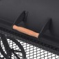 vidaXL Holzkohlegrill Smoker mit Ablage Schwarz XXXL vidaXL Holzkohlegrill Smoker mit Ablage Schwarz XXXL