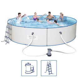 Bestway Hydrium Pro Schwimmbad Set Stahlrahmen 460x90 cm 56386	