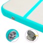 vidaXL Aufblasbare Gymnastikmatte mit Pumpe 800x100x15 cm PVC Grün vidaXL Aufblasbare Gymnastikmatte mit Pumpe 800x100x15 cm PVC Grün
