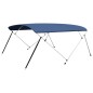 vidaXL 4-Bow Bimini Top Marineblau 243x(230-244)x137 cm vidaXL 4-Bow Bimini Top Marineblau 243x(230-244)x137 cm
