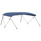 vidaXL 4-Bow Bimini Top Marineblau 243x(230-244)x137 cm vidaXL 4-Bow Bimini Top Marineblau 243x(230-244)x137 cm