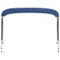 vidaXL 4-Bow Bimini Top Marineblau 243x(230-244)x137 cm vidaXL 4-Bow Bimini Top Marineblau 243x(230-244)x137 cm