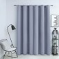 vidaXL Verdunkelungsvorhang mit Metallösen Grau 290 x 245 cm vidaXL Verdunkelungsvorhang mit Metallösen Grau 290 x 245 cm