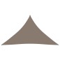 vidaXL Sonnensegel Oxford-Gewebe Dreieckig 3,5x3,5x4,9 m Taupe vidaXL Sonnensegel Oxford-Gewebe Dreieckig 3,5x3,5x4,9 m Taupe