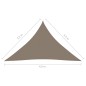 vidaXL Sonnensegel Oxford-Gewebe Dreieckig 3,5x3,5x4,9 m Taupe vidaXL Sonnensegel Oxford-Gewebe Dreieckig 3,5x3,5x4,9 m Taupe