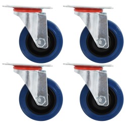 vidaXL Lenkrollen 4 Stk. 75 mm