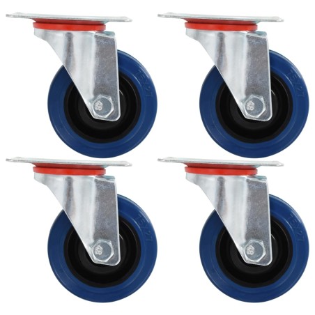 vidaXL Lenkrollen 4 Stk. 75 mm