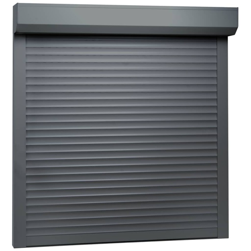 vidaXL Rollladen Aluminium 100x100 cm Anthrazit vidaXL Rollladen Aluminium 100x100 cm Anthrazit