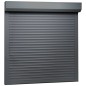 vidaXL Rollladen Aluminium 100x100 cm Anthrazit vidaXL Rollladen Aluminium 100x100 cm Anthrazit