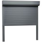 vidaXL Rollladen Aluminium 100x100 cm Anthrazit vidaXL Rollladen Aluminium 100x100 cm Anthrazit
