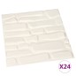 vidaXL Wandpaneele 24 Stk. 3D 0,5×0,5 m 6 m² vidaXL Wandpaneele 24 Stk. 3D 0,5×0,5 m 6 m²