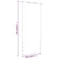 vidaXL Balkon-Sichtschutz Gelb und Weiß 120x240 cm Oxford-Gewebe vidaXL Balkon-Sichtschutz Gelb und Weiß 120x240 cm Oxford-Gewebe