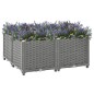 vidaXL Hochbeet 80x80x38 cm Polypropylen vidaXL Hochbeet 80x80x38 cm Polypropylen