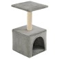 vidaXL Katzen-Kratzbaum Sisal 55 cm Grau vidaXL Katzen-Kratzbaum Sisal 55 cm Grau
