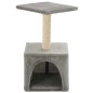 vidaXL Katzen-Kratzbaum Sisal 55 cm Grau vidaXL Katzen-Kratzbaum Sisal 55 cm Grau