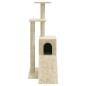 vidaXL Kratzbaum mit Sisal-Kratzsäulen Creme 92 cm vidaXL Kratzbaum mit Sisal-Kratzsäulen Creme 92 cm