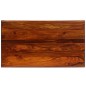 vidaXL Couchtisch Gewellte Beine Massivholz 110 x 60 x 39 cm vidaXL Couchtisch Gewellte Beine Massivholz 110 x 60 x 39 cm