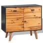 vidaXL Sideboard Akazienholz Massiv 90 x 33,5 x 83 cm vidaXL Sideboard Akazienholz Massiv 90 x 33,5 x 83 cm