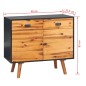 vidaXL Sideboard Akazienholz Massiv 90 x 33,5 x 83 cm vidaXL Sideboard Akazienholz Massiv 90 x 33,5 x 83 cm