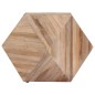 vidaXL Beistelltisch Recyceltes Teakholz 40 x 40 x 40 cm vidaXL Beistelltisch Recyceltes Teakholz 40 x 40 x 40 cm