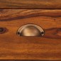 vidaXL Vitrinenschrank Massivholz 100 x 40 x 200 cm vidaXL Vitrinenschrank Massivholz 100 x 40 x 200 cm