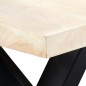 vidaXL Esstisch Weiß 180 x 90 x 75 cm Massivholz Mango vidaXL Esstisch Weiß 180 x 90 x 75 cm Massivholz Mango