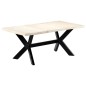 vidaXL Esstisch Weiß 180 x 90 x 75 cm Massivholz Mango vidaXL Esstisch Weiß 180 x 90 x 75 cm Massivholz Mango