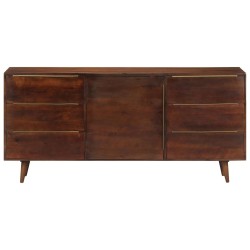 vidaXL Sideboard mit 6 Schubladen 175x40x82 cm Massivholz Mango